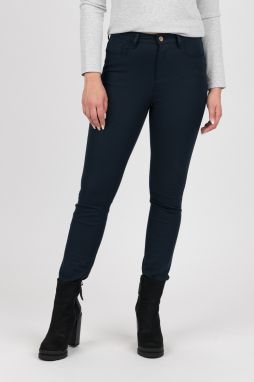 Tommy Hilfiger Nohavice - TH ESSENTIAL GABARDINE COMO PANT tmavomodré