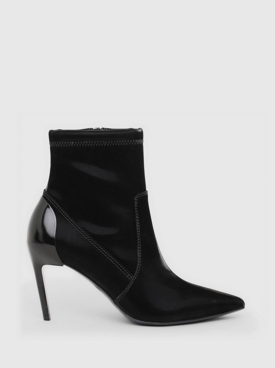 Diesel Čižmy - SLANTY DSLANTY MABZC BOOTS čierne