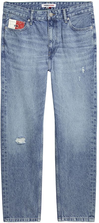 Tommy Jeans  Rifle - DAD JEAN REG TPRD AE712 SVLBRD modré