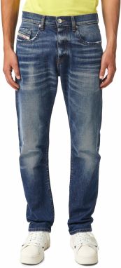 Diesel Rifle - DVIKER  L.32 TROUSERS modré