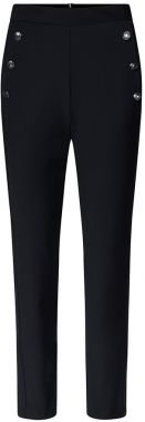 Tommy Hilfiger Nohavice - LYNN SLIM PANT tmavomodré
