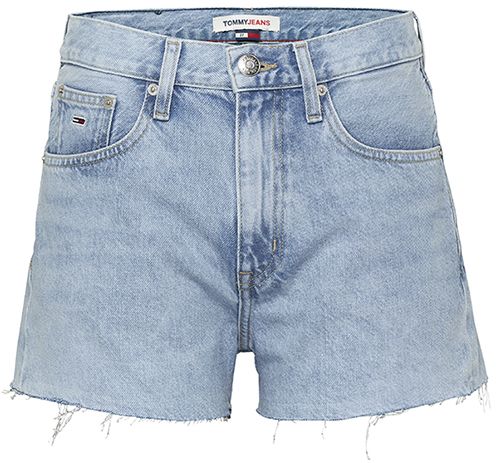 Tommy Jeans Krátke nohavice - HOTPANT BF0012 modré