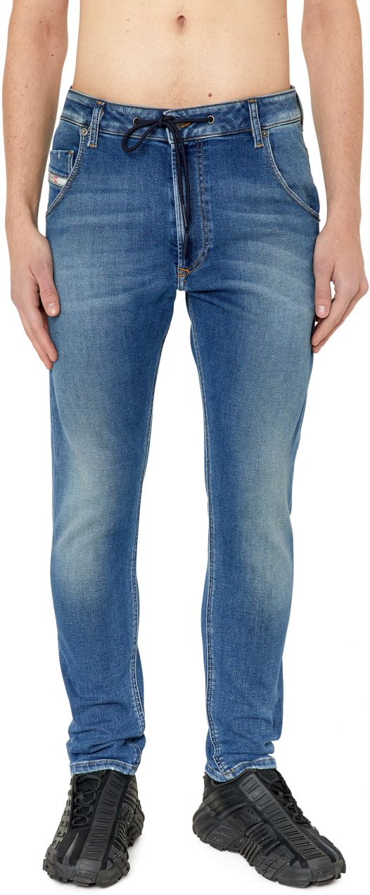 Diesel Rifle - KROOLEY-Y-T L.32 Sweat jeans modré
