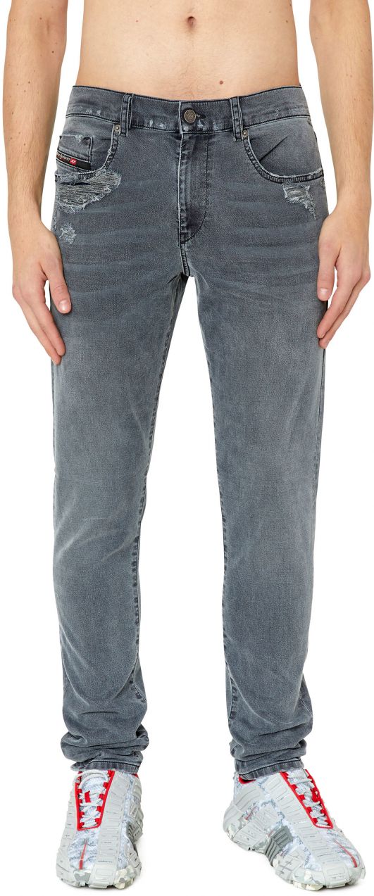 Diesel Rifle - D-STRUKT-Z-NE Sweat jeans čierne
