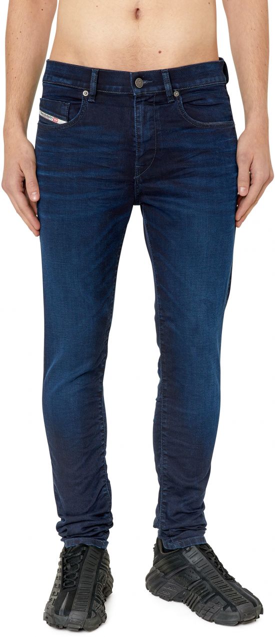 Diesel Rifle - D-STRUKT-Z-NE Sweat jeans modré