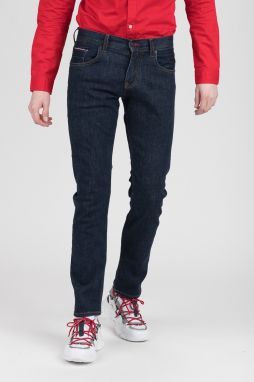 Tommy Hilfiger Rifle - SLIM BLEECKER PSTR PAX BLUE modro-sivé