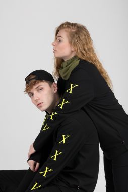 Tommy Hilfiger Tričko - LH H LONG SLEEVE TEE čierne