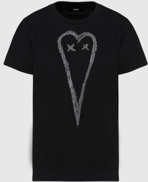 Diesel Tričko - TSILYE53 TSHIRT čierne