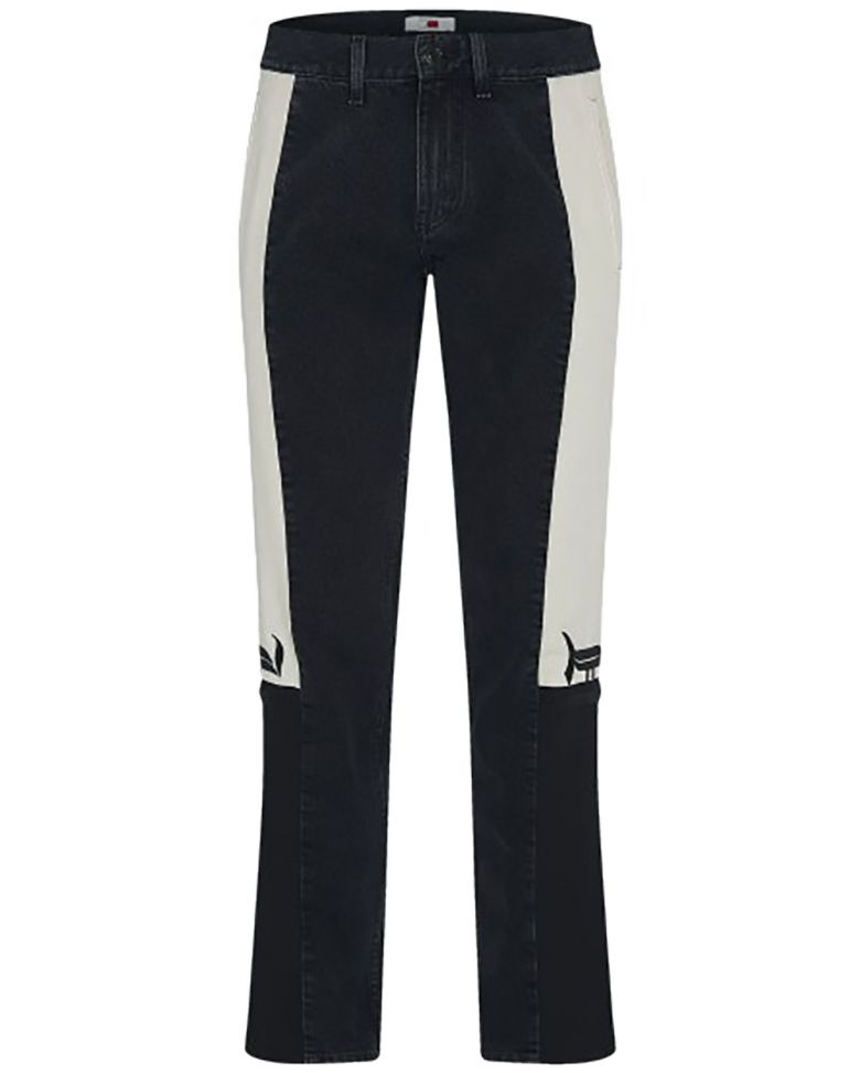 Tommy Hilfiger Rifle -  LH BLACK FLAG REGULAR FIT JEANS čierne