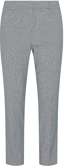 Tommy Hilfiger Nohavice - SLIM CHECK ANKLE PANT sivé