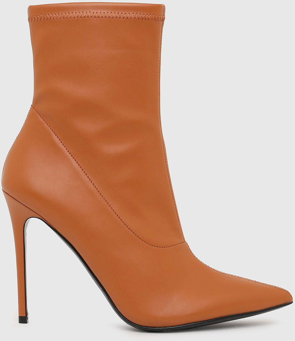Diesel Čižmy - YUCCA DYUCCA AB BOOTS hnedé