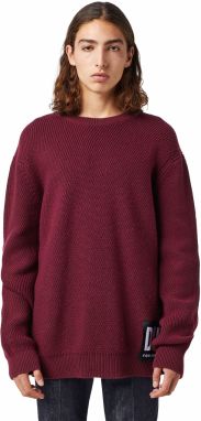 Diesel Sveter - KHONOLULU KNITWEAR červený