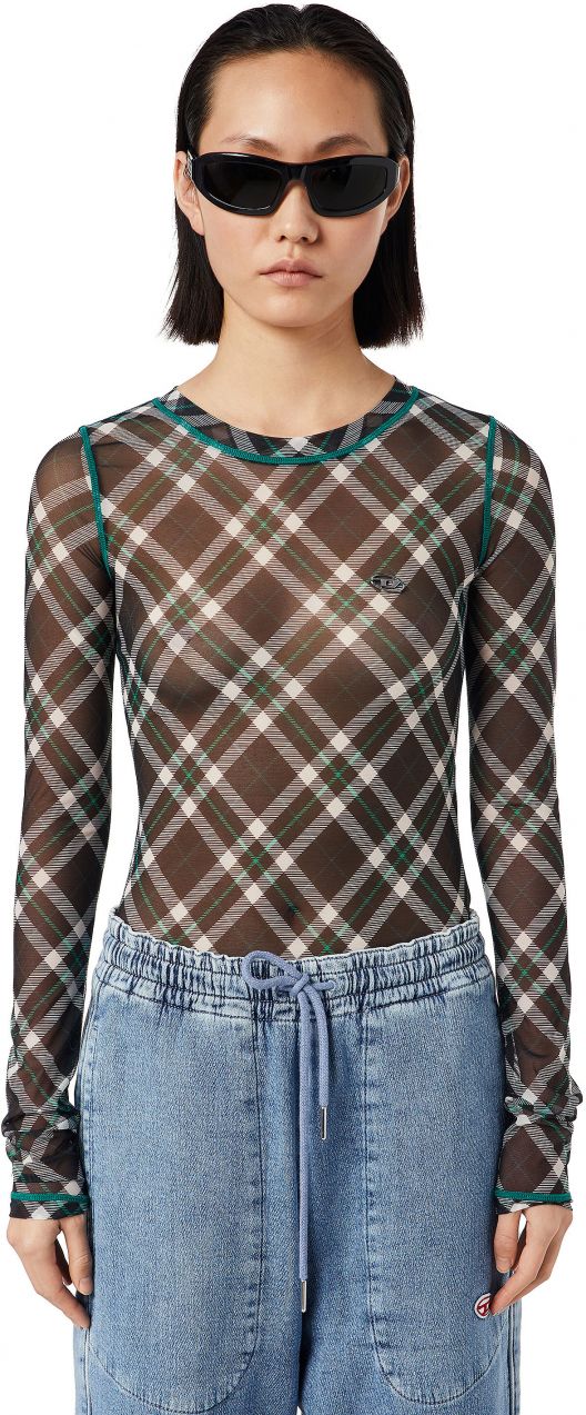 Diesel Tričko - T-SIELITO T-SHIRT čierne