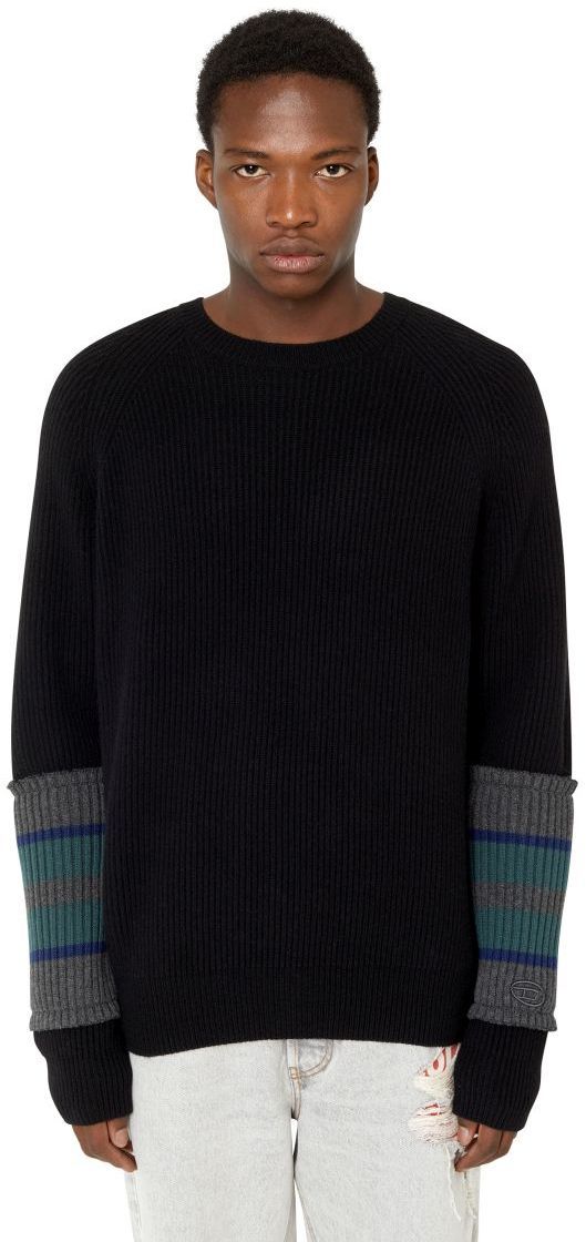 Diesel Sveter - K-LIFF KNITWEAR čierny