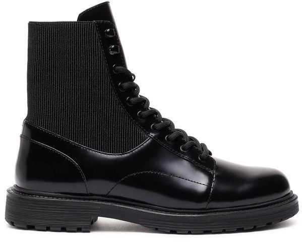 Diesel Čižmy - ALABHAMA D-ALABHAMA BT W BOOTS čierne