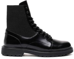 Diesel Čižmy - ALABHAMA D-ALABHAMA BT W BOOTS čierne