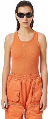 Diesel Tielko - T-ANKY-D T-SHIRT oranžové
