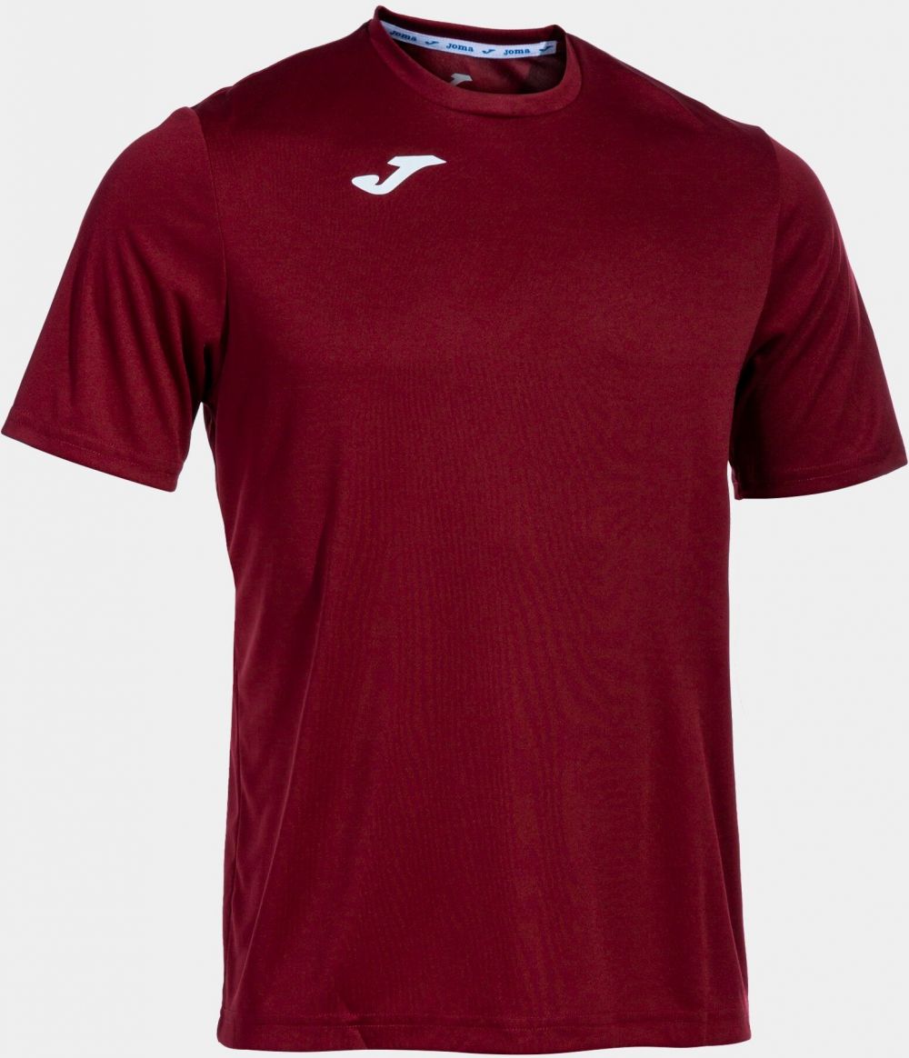 Men's/Boys' T-Shirt Joma T-Shirt Combi S/S Burgundy