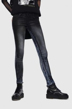 9011 DIESEL S.P.A.,BREGANZE Rifle - Diesel GRACEYNE Sweat jeans šedé