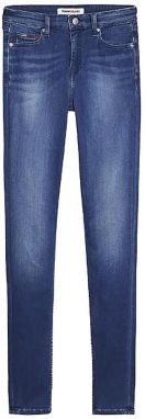 Tommy Jeans Rifle - Tommy Hilfiger NORA MR SKNY NNMBS modré
