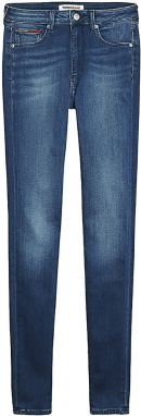 Tommy Jeans Rifle - SYLVIA HR SUPER SKNY NNMBS modré