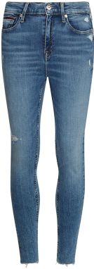 Tommy Jeans Rifle - NORA MR SKNY ANKL CE215 modré