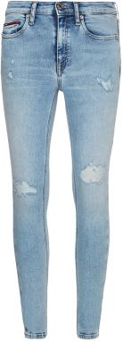 Tommy Jeans Rifle - NORA MR SKNY ANKLE BF2214 modré