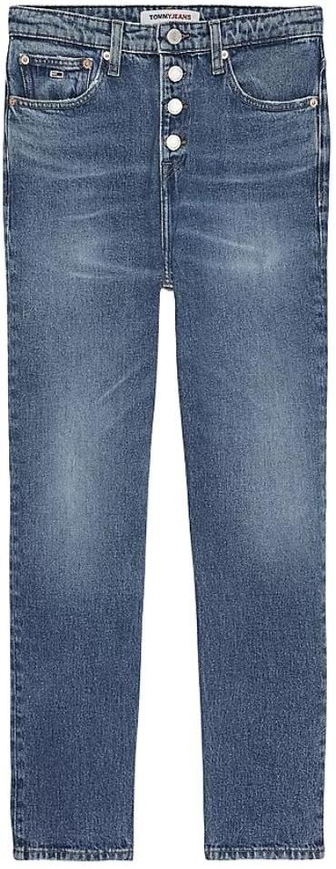 Tommy Jeans Rifle - IZZIE BF HR SLIM ANKLE DF8132 modré