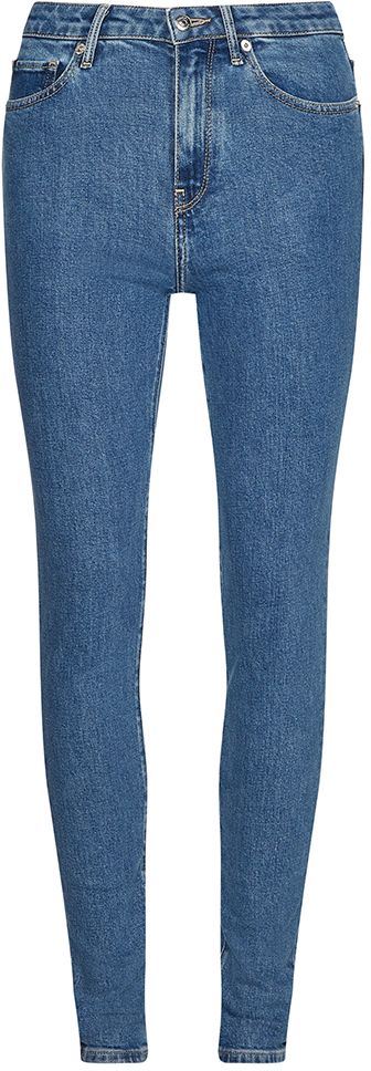 Tommy Hilfiger Rifle - NEW CLASSIC STRAIGHT HW AURA modré