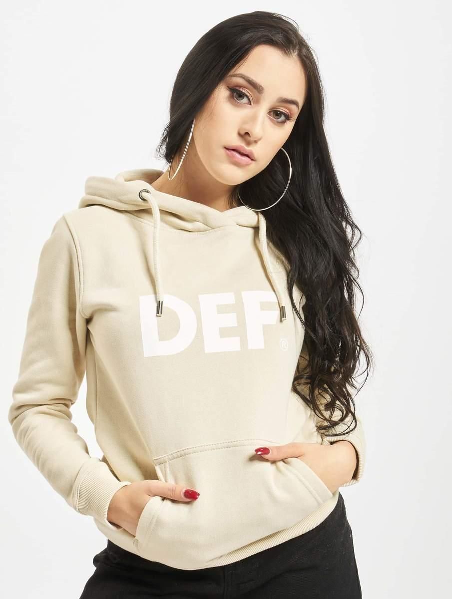 Women's sweatshirt DEF Hoody beige