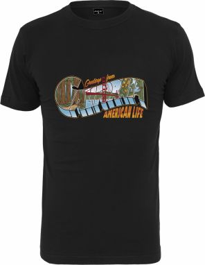 American Life Greetings Tee Black