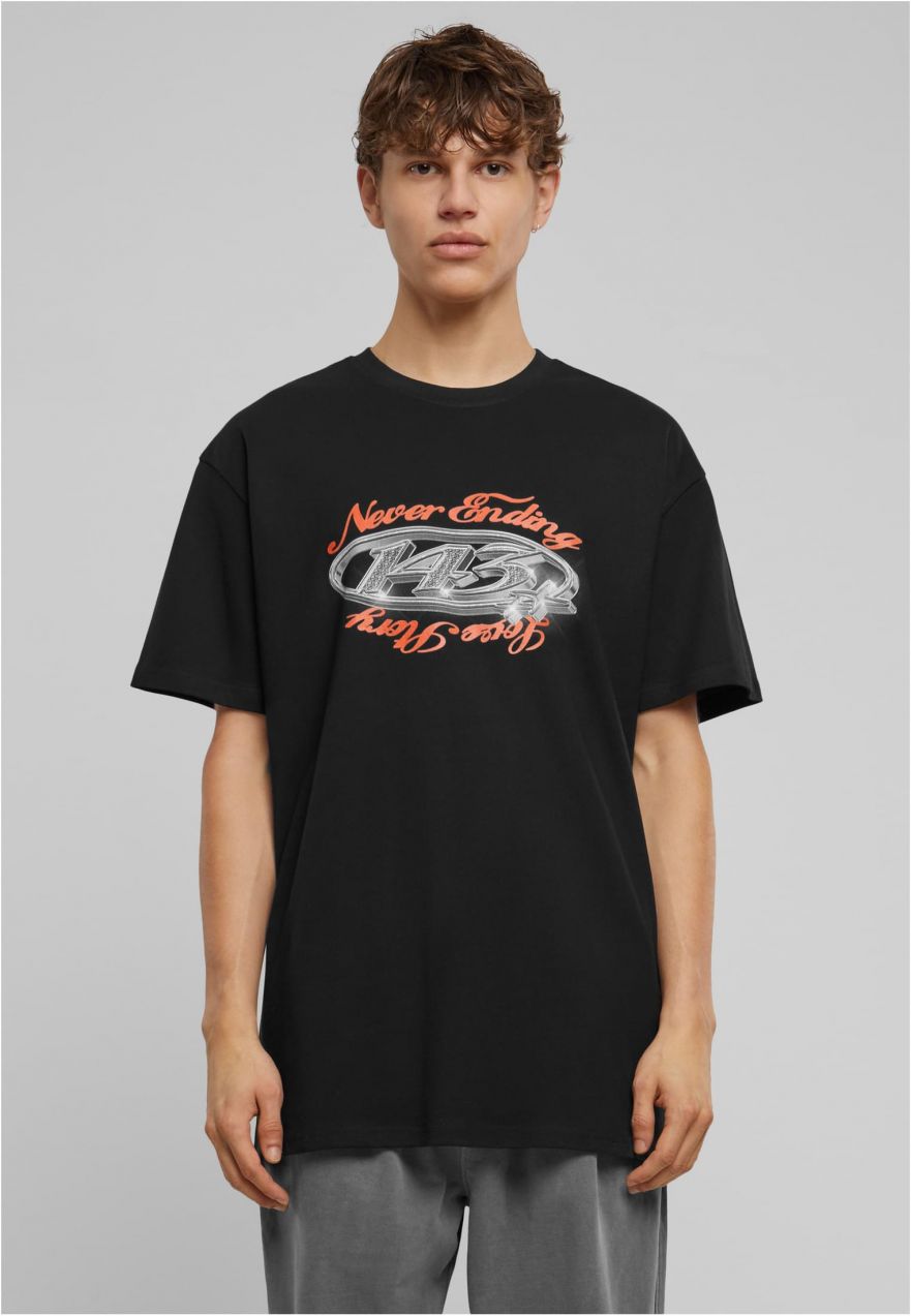 Men's T-shirt Never ending... Black