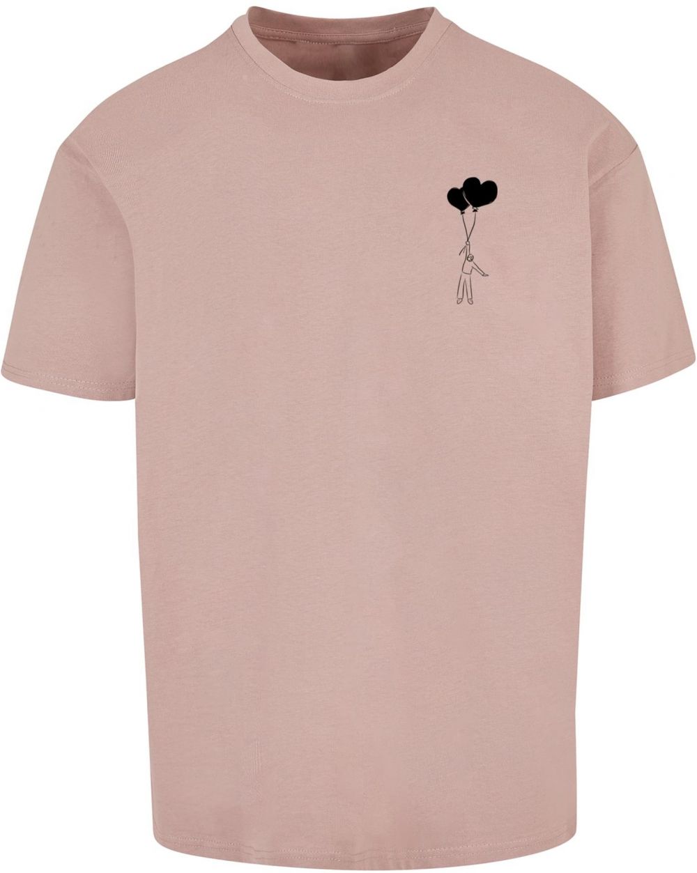 Men's T-shirt Love In The Air pink