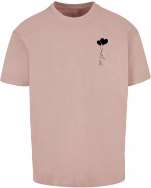 Men's T-shirt Love In The Air pink