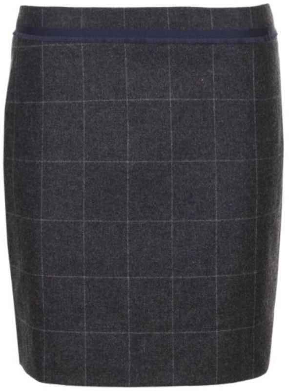 Tommy Hilfiger Sukňa - SYBIL MINI SKIRT sivá