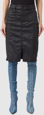 Diesel Sukňa - DPAUSPNE SKIRT čierna