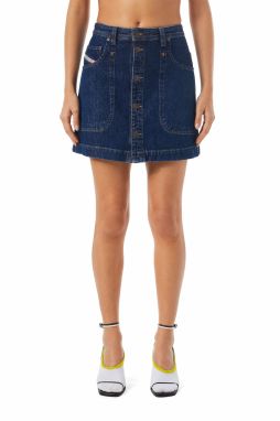 Diesel Sukňa - DE-ALBUS SKIRT modrá