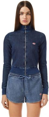 Diesel Bunda - D-EMY-NE SWEAT-SHIRT modrá