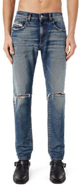 Diesel Rifle - 2019 D-STRUKT L.32 TROUSERS modré