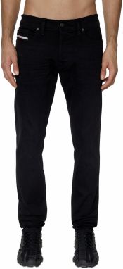 Diesel Rifle - D-LUSTER L.32 TROUSERS čierne
