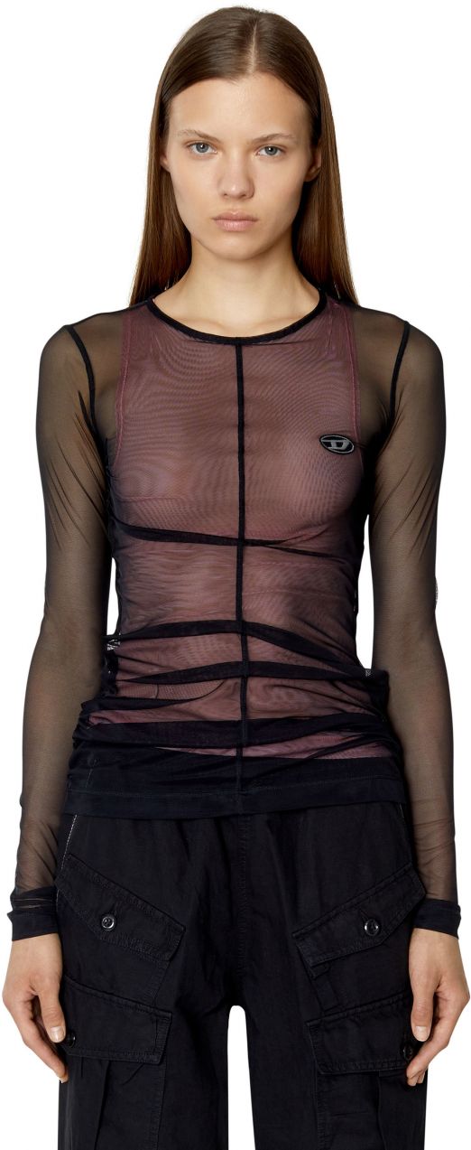 Diesel Top - T-JURLY TANK TOP čierny
