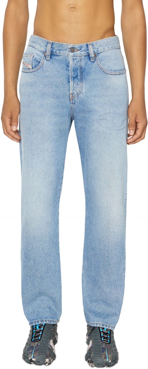 Diesel Rifle - 2020 D-VIKER L.32 TROUSERS modré