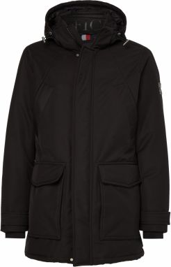 Tommy Hilfiger Kabát - ROCKIE NON FUR DOWN čierny