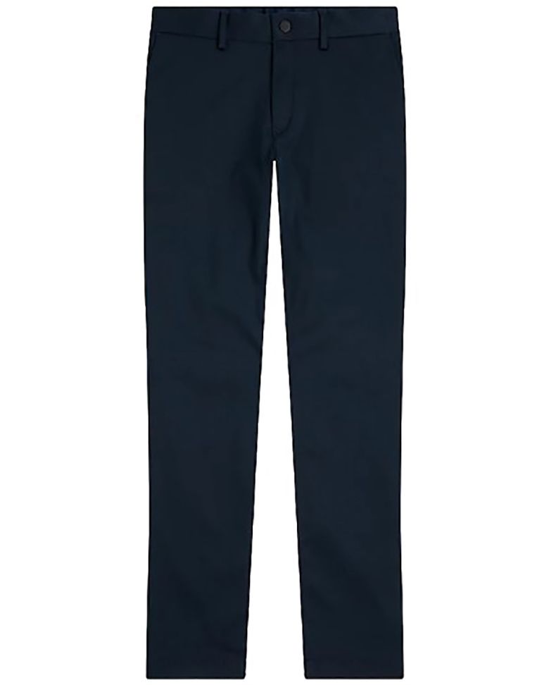 Tommy Hilfiger Nohavice - TAPERED TECH STRETCH TWILL FLEX modré