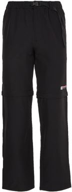 Tommy Jeans Nohavice - TJU WINDEAKER ZIP OFF PANT čierne