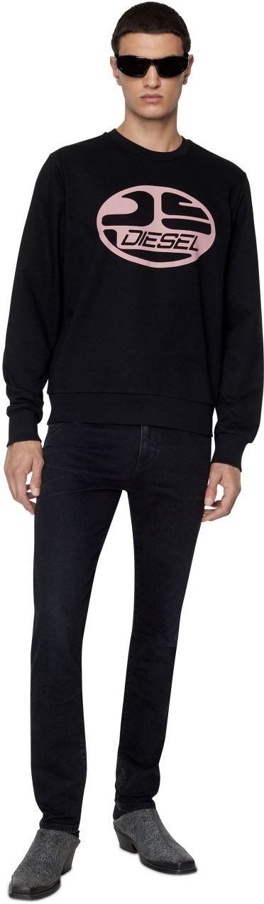 Diesel Rifle - 2019 D-STRUKT L.32 TROUSERS čierne