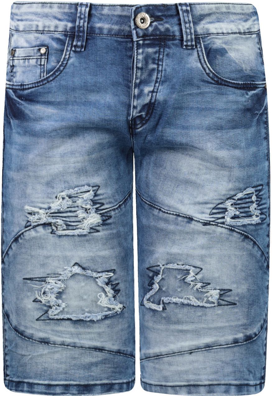 Man Denim Blue Shorts SX1281