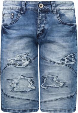 Man Denim Blue Shorts SX1281