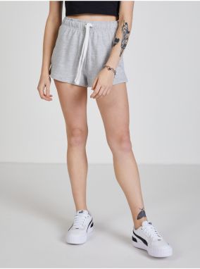 Light Grey Women's Shorts with TALLY WEiJL Tie - Women