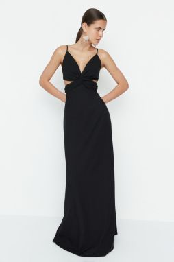 Dámske oblečenie  Trendyol TPRSS22AE0154/Black